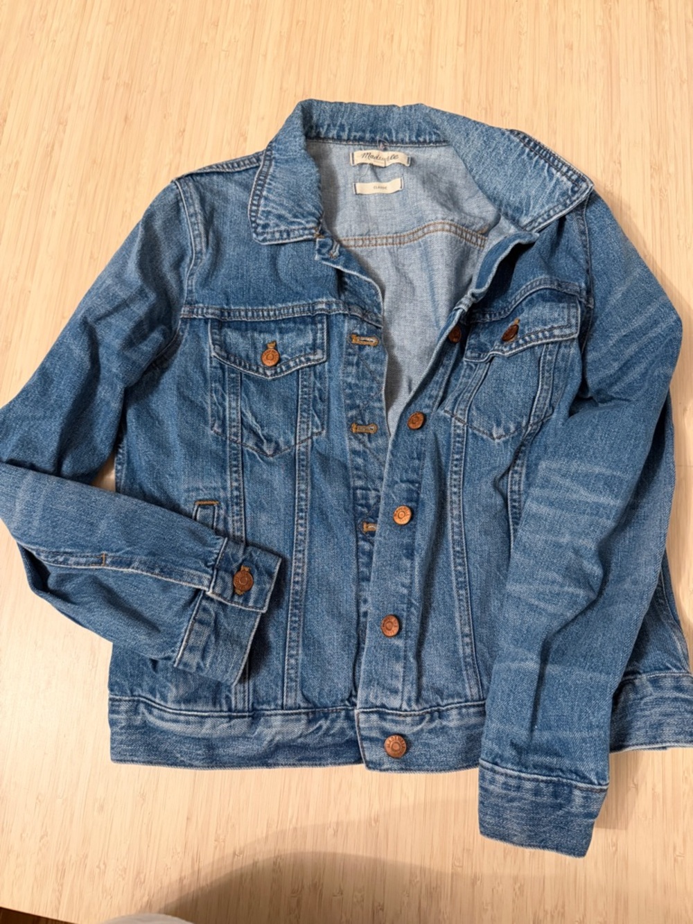 Madewell Light Blue Denim Jacket